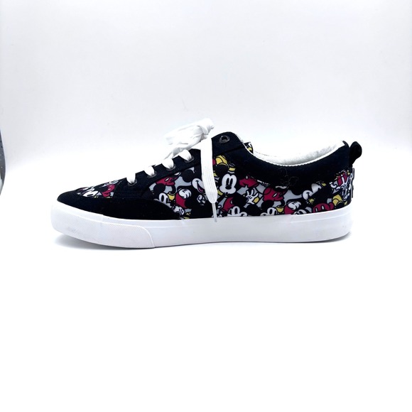 Mickey‎ Mouse Women's Ground Up Casual Print Low Top Canvas Sneakers size 11 - Picture 4 of 13
